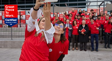 Vodafone España recibe la certificación Great Place to Work® que reconoce a las mejores empresas para trabajar en España