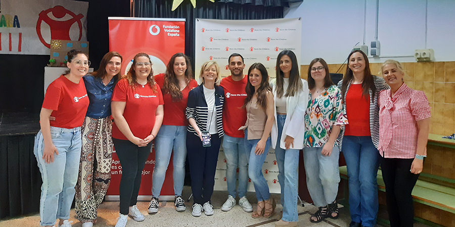 La Fundación Vodafone en España y Save The Children han desarrollado las competencias digitales de más de 5.000 niños y niñas en situación vulnerable