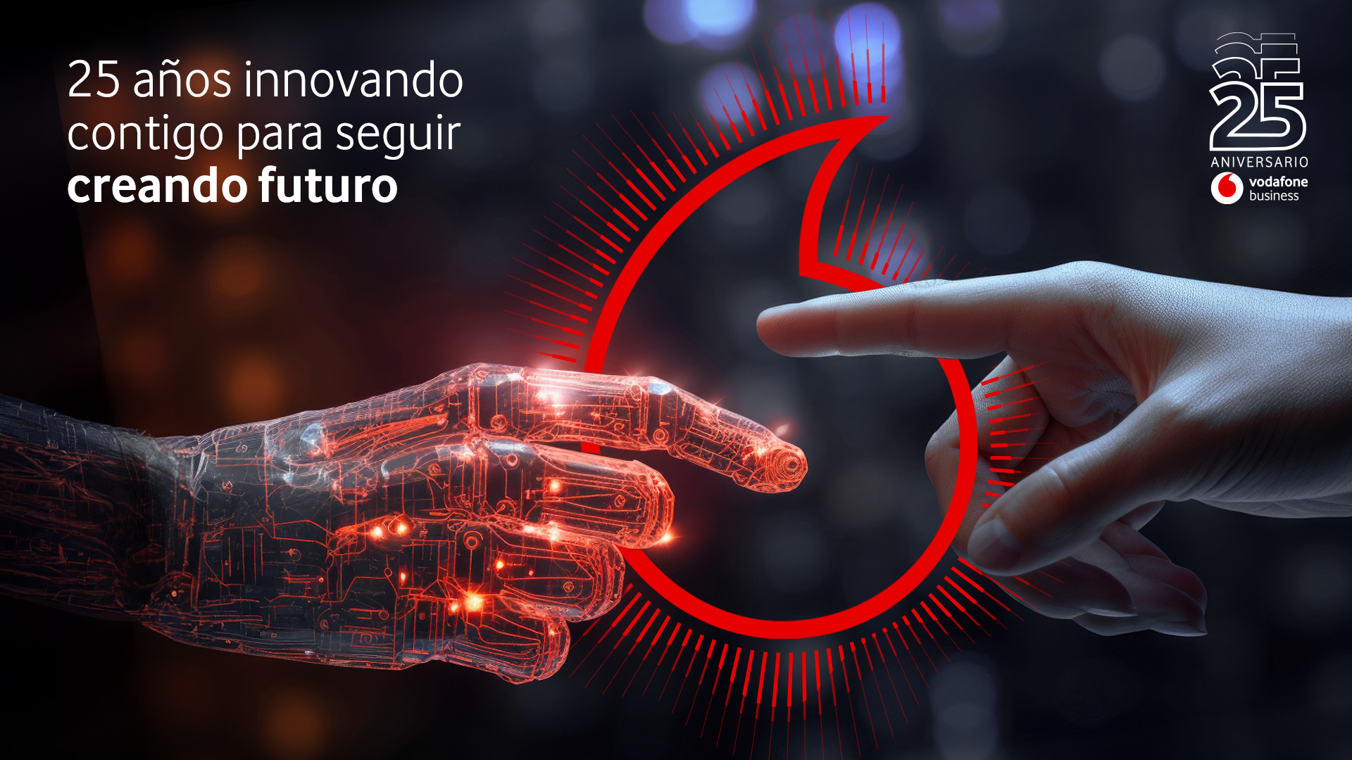 <strong>Vodafone Empresas celebra 25 años liderando la innovación tecnológica y apoyando la transformación digital de las empresas</strong><br/>