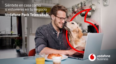 “Vodafone Pack Teletrabajo” lleva la oficina a casa para profesionales y pequeñas empresas