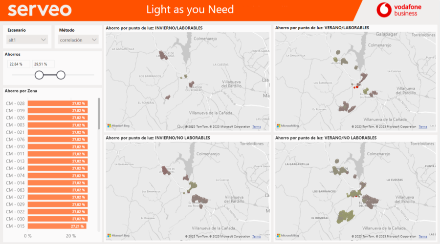 Vodafone y Serveo impulsan la gestión eficiente del alumbrado público con su proyecto de smart lighting ‘LayN’