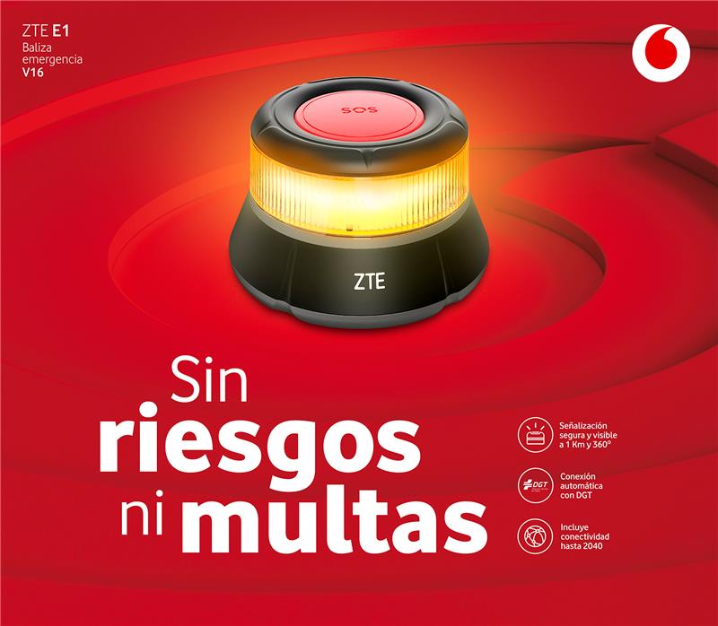Vodafone lanza la baliza V16 de ZTE por 24&euro;