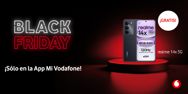Vodafone revienta el Black Friday con smartphone gratis y descuentos de hasta 300€ en una gran selección de dispositivos