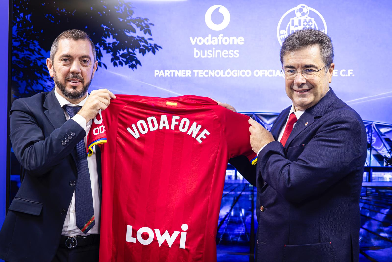 Getafe Club de Fútbol selecciona a Vodafone España como socio tecnológico para ofrecer la mejor experiencia a la afición en su nuevo estadio