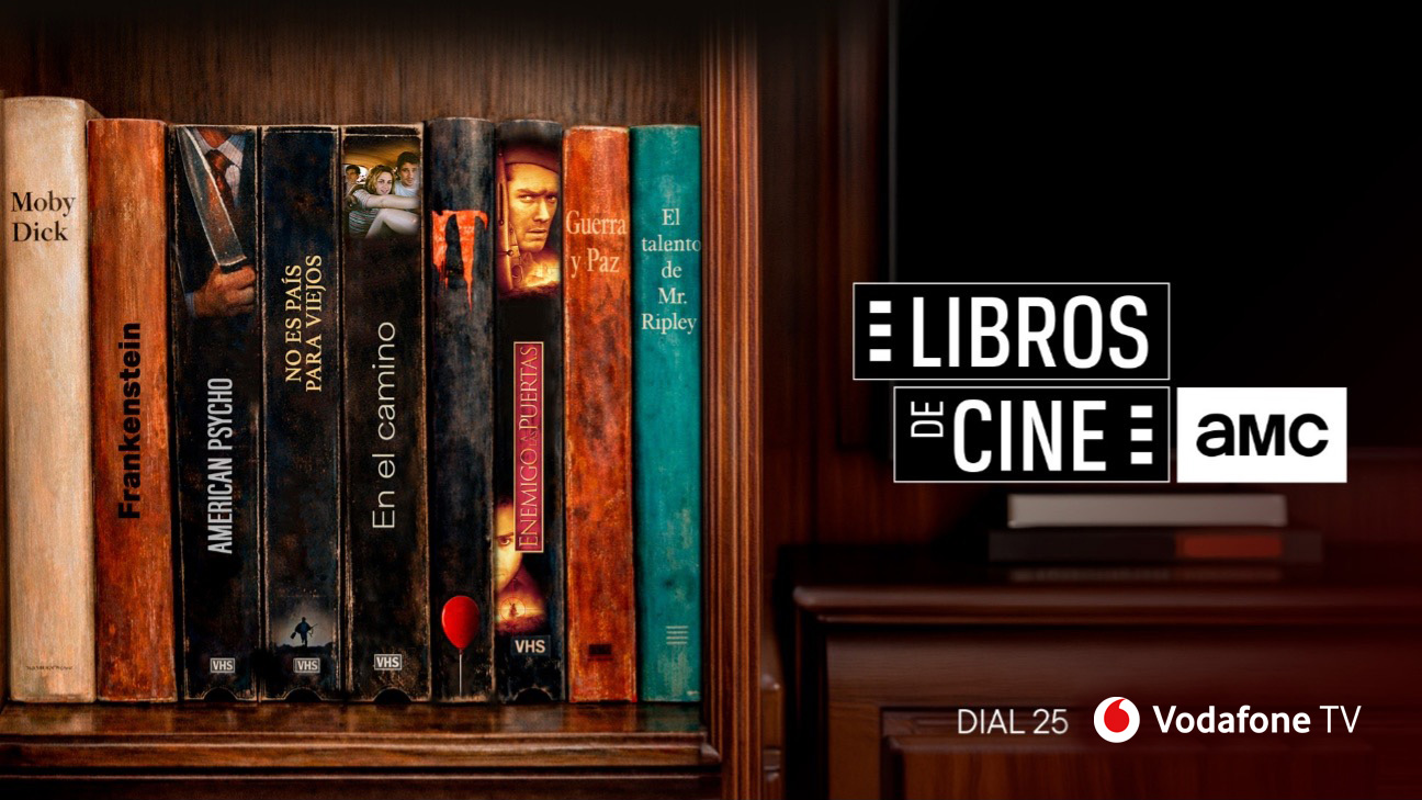 <strong>Vodafone TV lanza en exclusiva el canal temporal "Libros de Cine por AMC"</strong><br/>