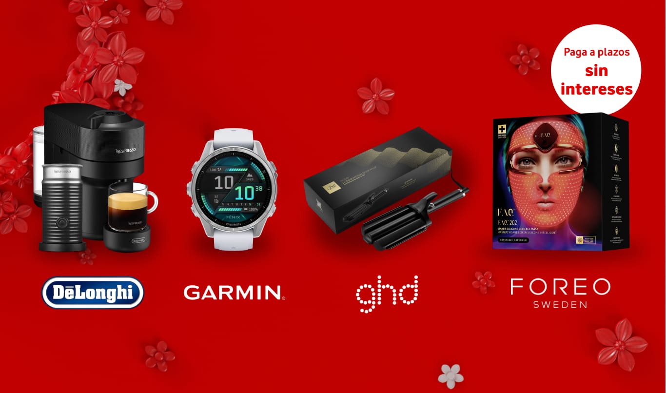 Vodafone celebra el Día de la Madre con pago a plazos sin intereses en belleza, cocina, lifestyle y smartphones