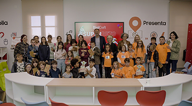 El CEIP Gloria Arenillas y el CEIP Miguel Servet, ganadores del ‘SuperReto DigiCraft’ de Aragón