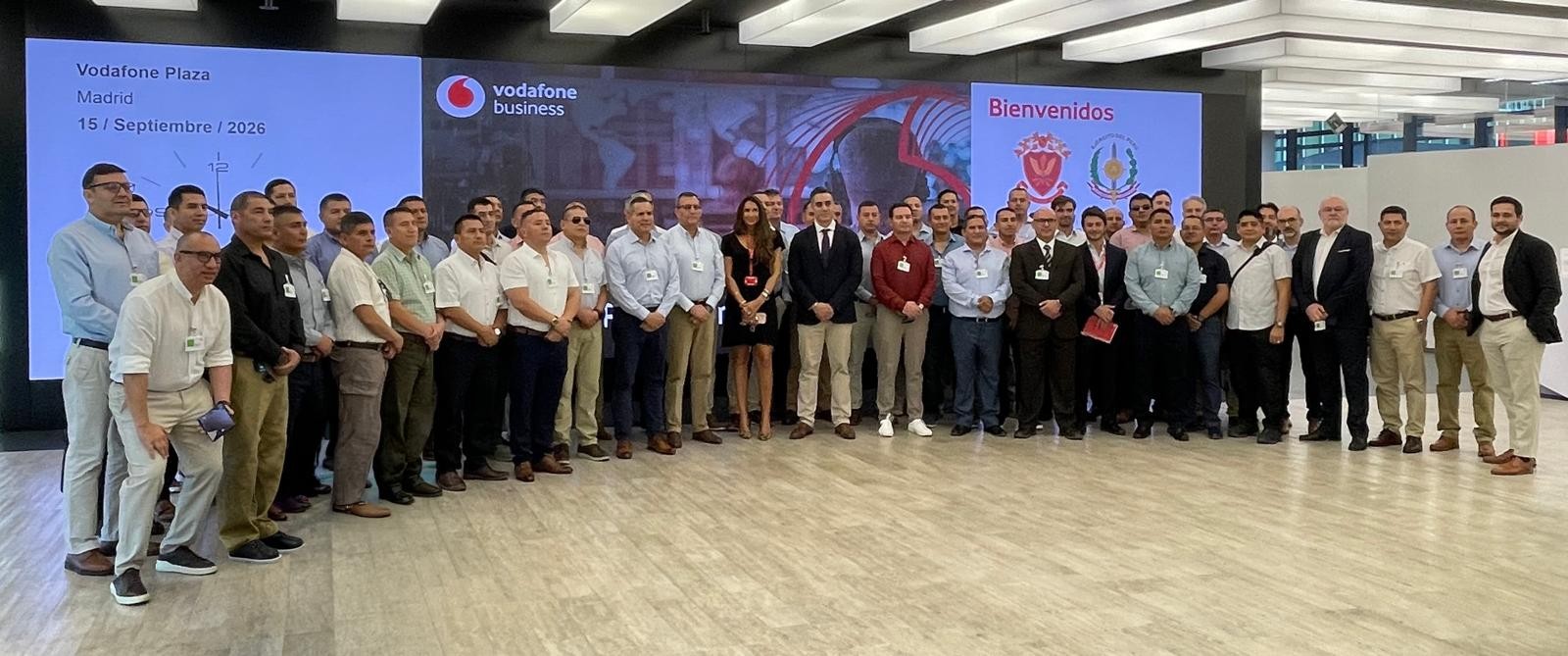<strong>Vodafone Espa&ntilde;a muestra sus sistemas de ciberseguridad y ciberdefensa a una delegaci&oacute;n de 55 oficiales del Ej&eacute;rcito de Per&uacute;</strong><br/> &nbsp;
