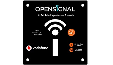 La red 5G de Vodafone proporciona la mejor experiencia de cliente en España