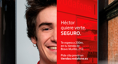 Los empleados de Vodafone, protagonistas de la campaña publicitaria de reapertura de tiendas<br/>  