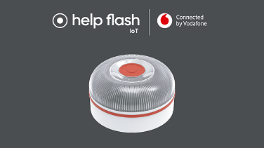 Vodafone España on X: 🔴 Presentamos Help Flash IoT. La primera señal #V16  homologada en España ha sido desarrollada por Netum Solutions y se conecta  en tiempo real a la @DGTes gracias