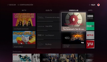 Vodafone One TV integra la mayor oferta de cine y series del mercado