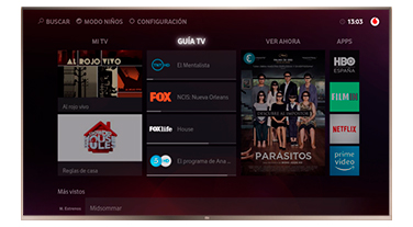 Vodafone TV amplía su presencia en Smart TV y llega a los televisores TCL
