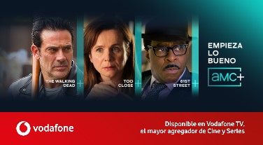 Vodafone TV lanza AMC+, el servicio premium de vídeo bajo demanda por suscripción de AMC Networks