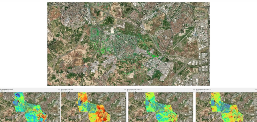 Vodafone y OHLA utilizarán tecnología geoespacial e inteligencia artificial para optimizar la gestión de las zonas verdes urbanas