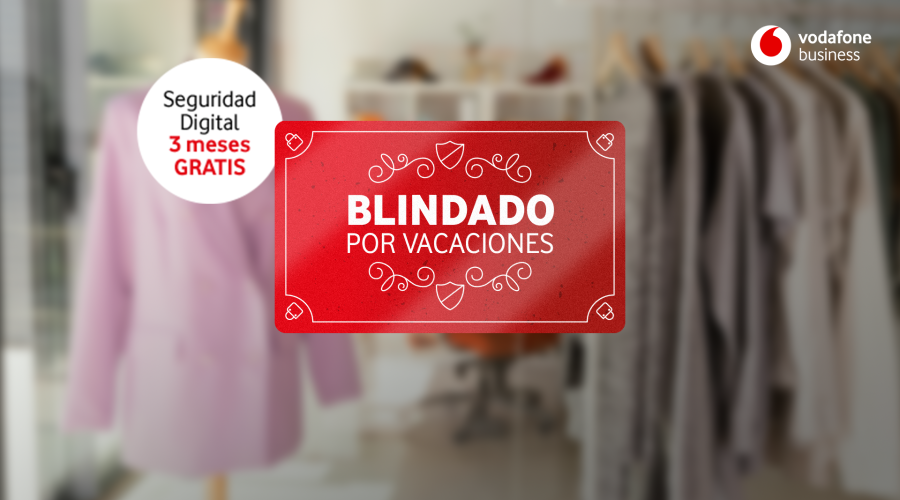 Vodafone Business refuerza la ciberseguridad de autónomos y pequeños negocios este verano
