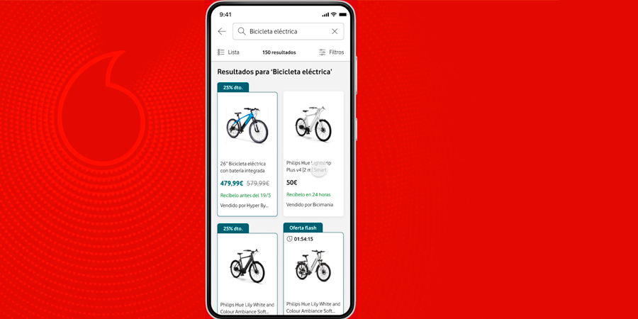 Vodafone, primer operador de España en lanzar un Marketplace de productos para sus clientes