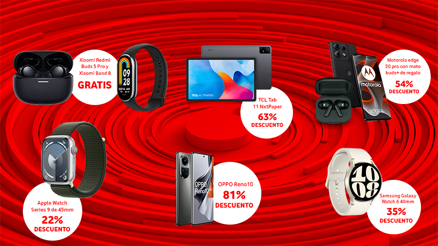 Vodafone lanza una batería de ofertas con descuentos del 81% para el Día de la Madre