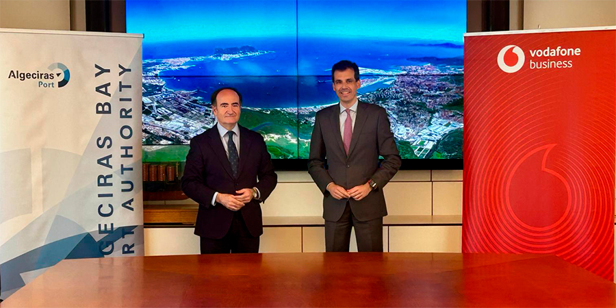 Vodafone España renueva el contrato con la Autoridad Portuaria de la Bahía de Algeciras para gestionar sus servicios de comunicaciones