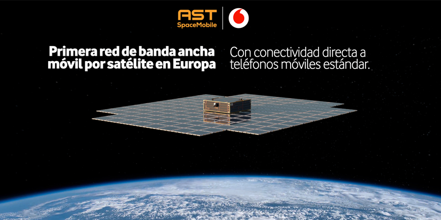 Vodafone España impulsa la conectividad de banda ancha por satélite para zonas rurales, remotas y marítimas con AST SpaceMobile