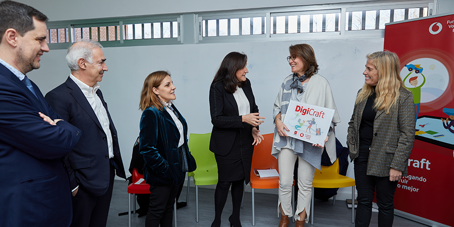 La Fundación Vodafone España y la Comunidad de Madrid refuerzan su compromiso con la educación digital