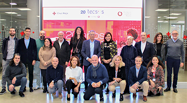 La Fundación Vodafone España y Cruz Roja celebran el 20 aniversario de la Fundación TECSOS