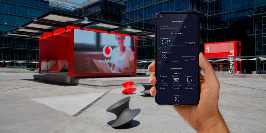 Vodafone España realiza el primer piloto 5G en la nueva banda milimétrica de 26GHz para testar su uso comercial con smartphones