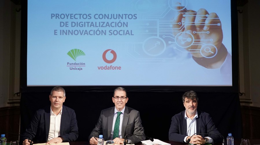 Vodafone Innovation Hub y la Fundación Unicaja se unen para desarrollar proyectos de digitalización e innovación social y cultural